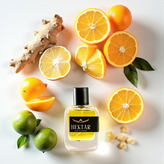 Citrus aquatic perfume, Afternoon Swim vibe